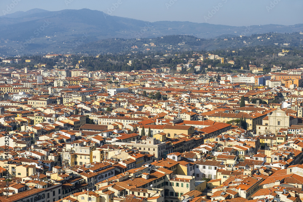 Florence from height