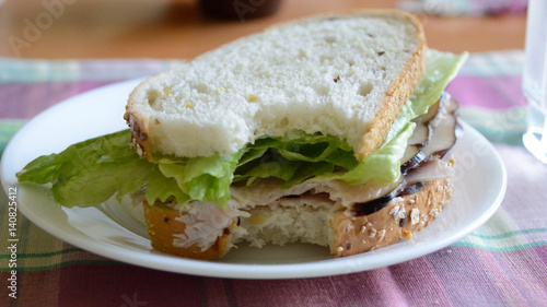 Turkey Sandwich for Lunch