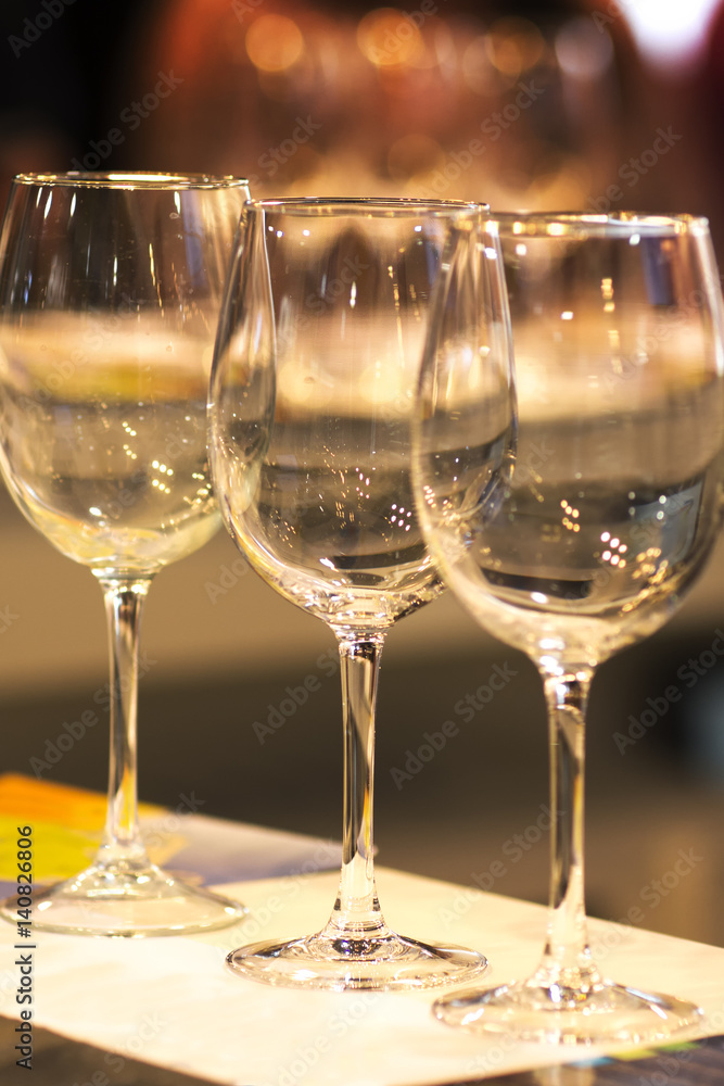 wine tasting sampling with glasses , selective focus wine tasting sampling with glasses , selective focus