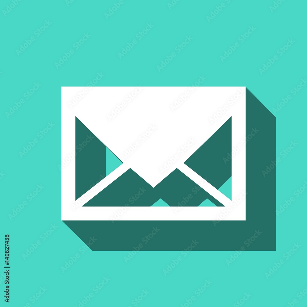 email icon stock vector illustration flat design