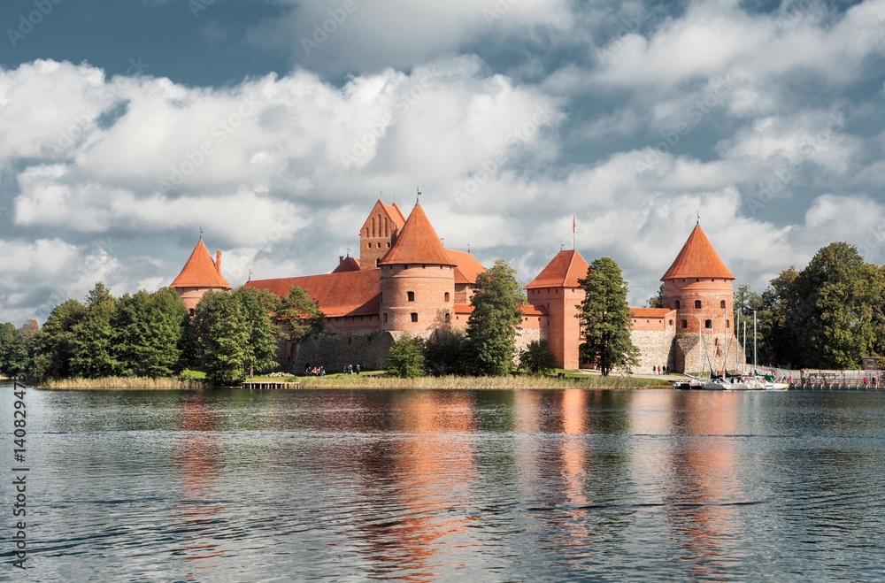 Trakai Island Castle in Lithuania Trakai Island Castle in Lithuania