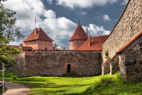 Trakai Island Castle in Lithuania