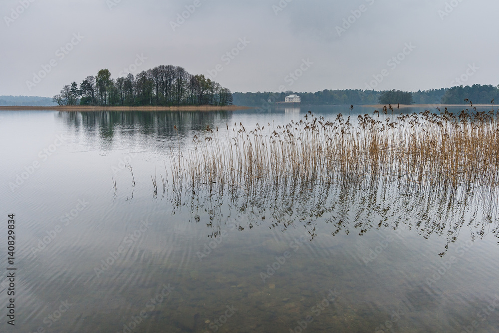 Lake Gavle, Trakai, Lithuania
