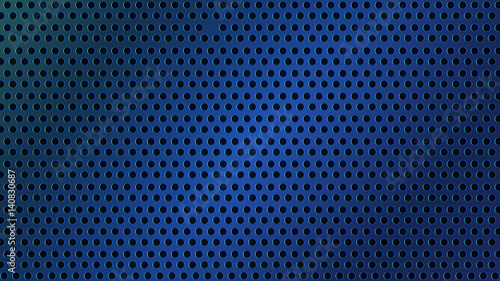 blue mesh tech grid