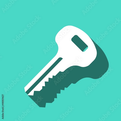 key icon stock vector illustration flat design