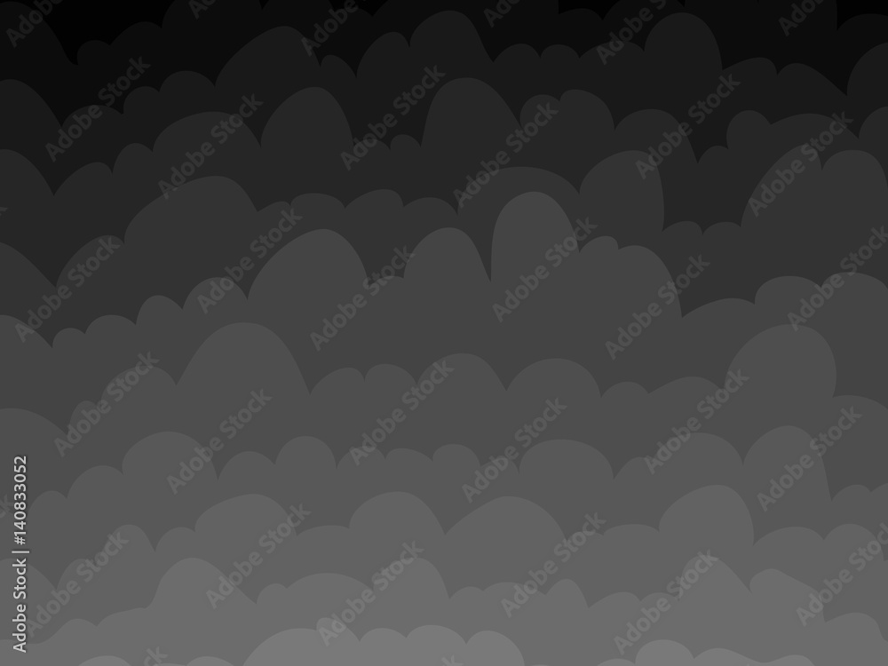 Fondo de nubes grises a negras Fondo de nubes grises a negras