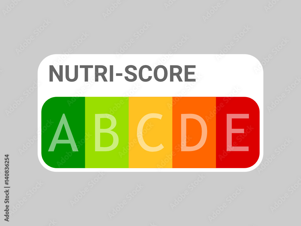 nutri-score - nutriscore - claire - indice transparent nutri-score - nutriscore - claire - indice transparent