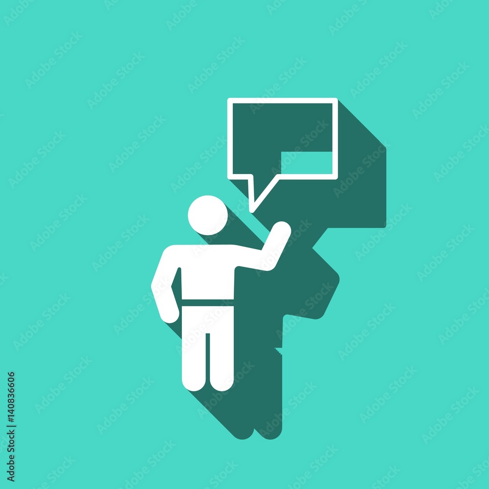 speaking of people, the chat icon stock vector illustration speaking of people, the chat icon stock vector illustration