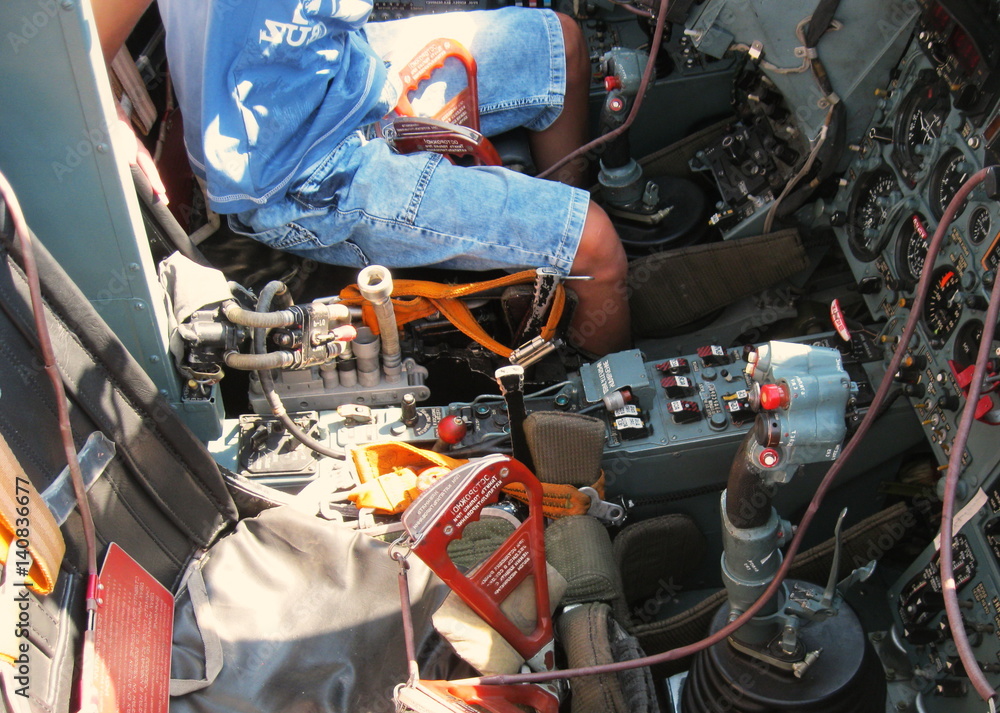 pilot cabin SU-24M, Voronezh