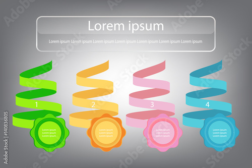 Banner infographic design t...