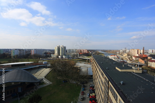 Opole stolica Polskiej piosenki, panorama miasta. #140837004