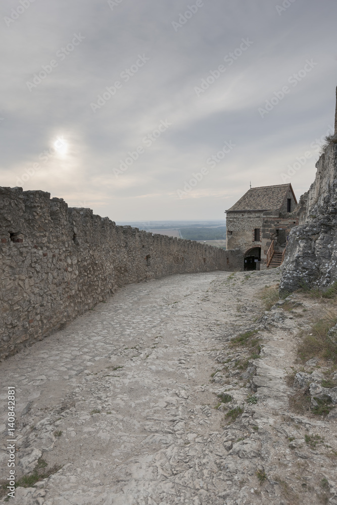 22.09.2011. The fortress in the city of Sumeg. Hungary.