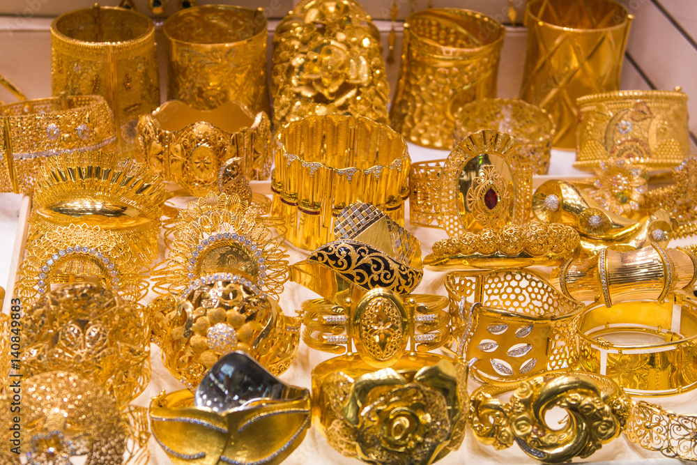 Dubai Gold Souk Stock-Foto | Adobe Stock
