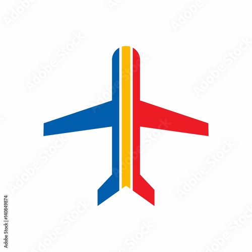 air plane logo vector. 