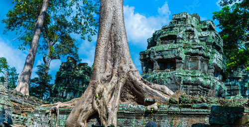 Angkor Cambodia Empty Temple