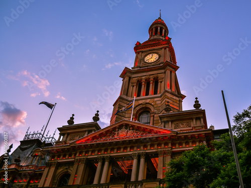 Photography Sydney Town Hall at Dusk - Sydney, Australia