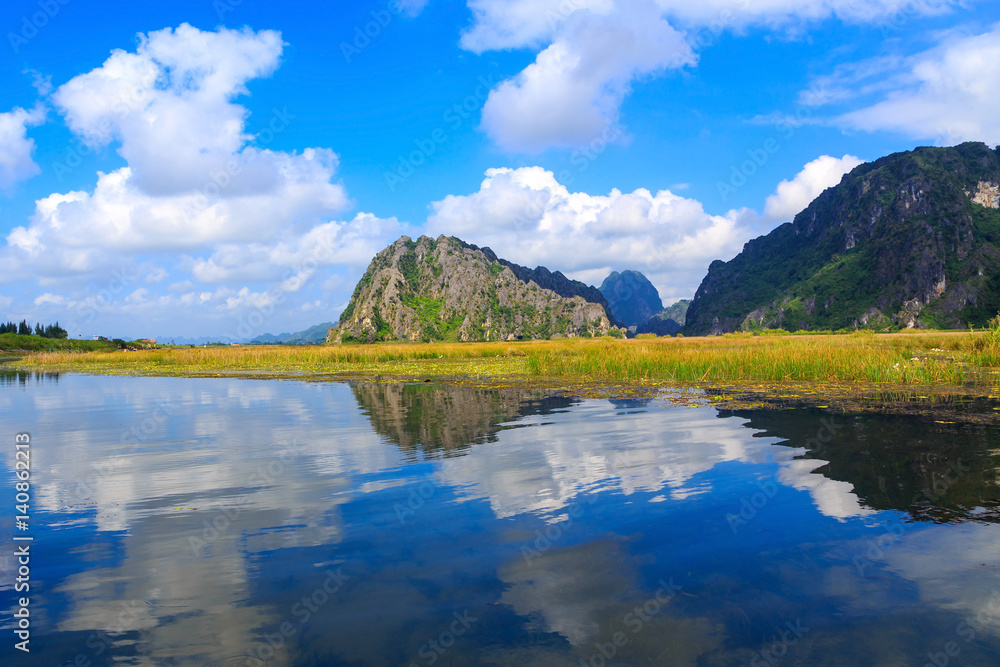 Van Long Natural Reserve in Ninh Binh, Vietnam Van Long Natural Reserve in Ninh Binh, Vietnam