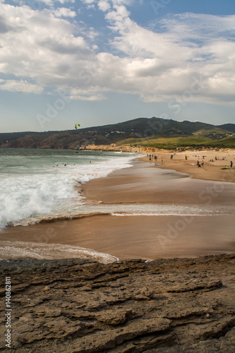 Guincho beach in Porrtugal photo