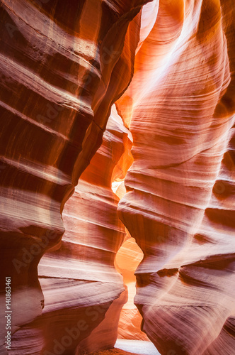 Sandstone Walls at Antelope Canyon 