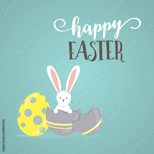 happy easter vector