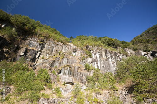 柱状節理の山 photo