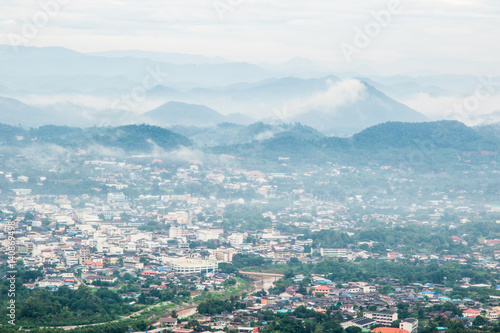 Aerial view of Loei province