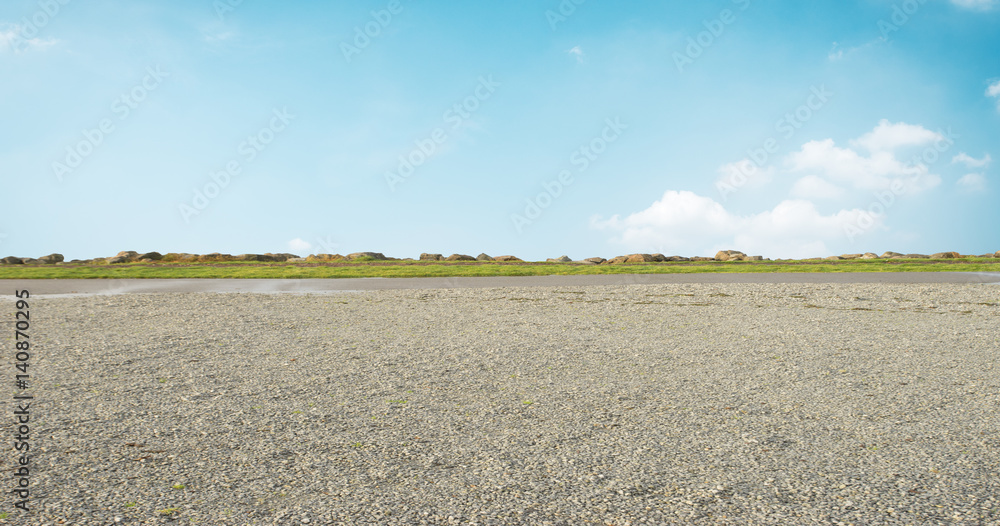 empty ground and blue sky Stock Photo Adobe Stock empty ground and blue sky Stock Photo Adobe Stock