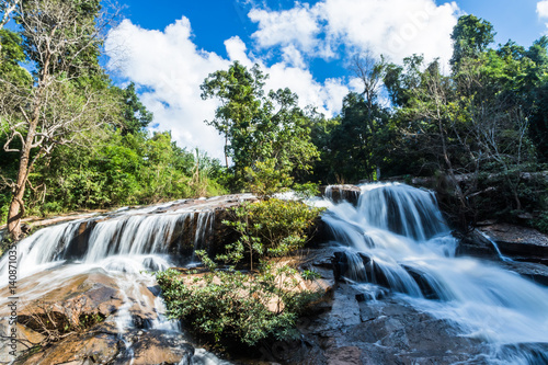 powerful waterfall in Loei