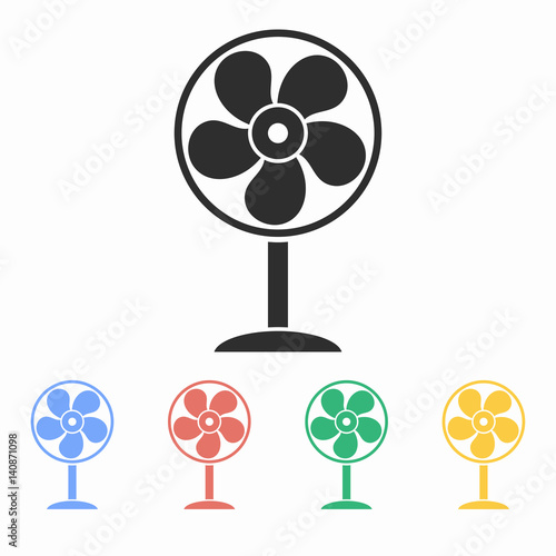 Fan - vector icon.