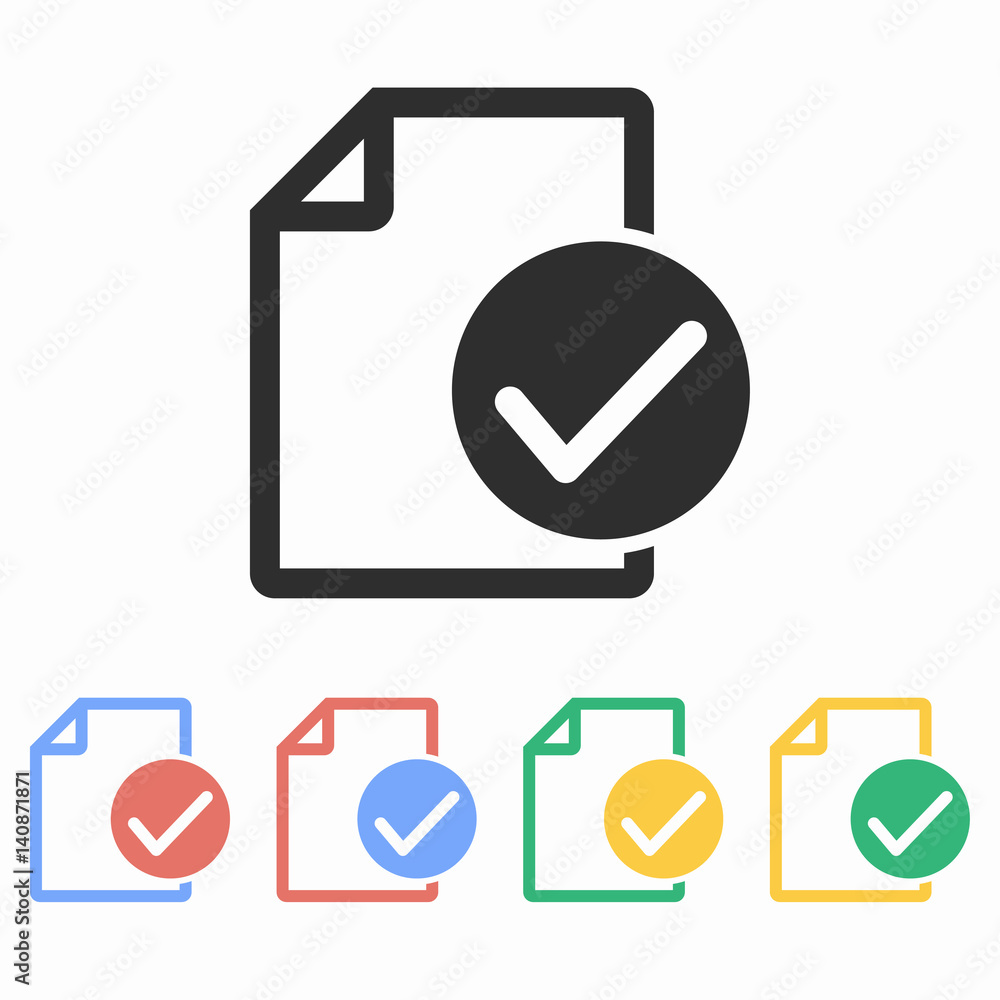 Checklist - vector icon. Checklist - vector icon.