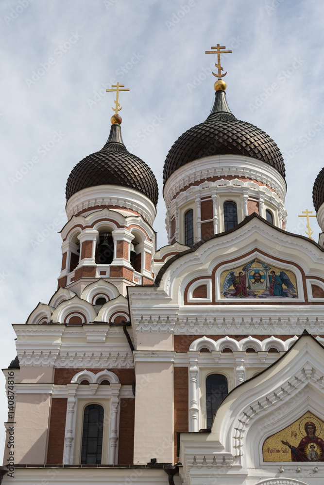 Towers on Alexander Nevsky Cathedral