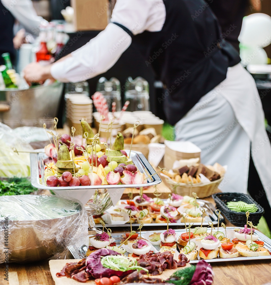 Obraz premium catering