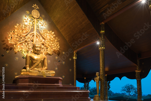 Beautiful Golden Buddha in 