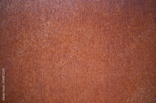 Rusting brown metal texture background pattern