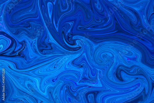 Blue abstract textured