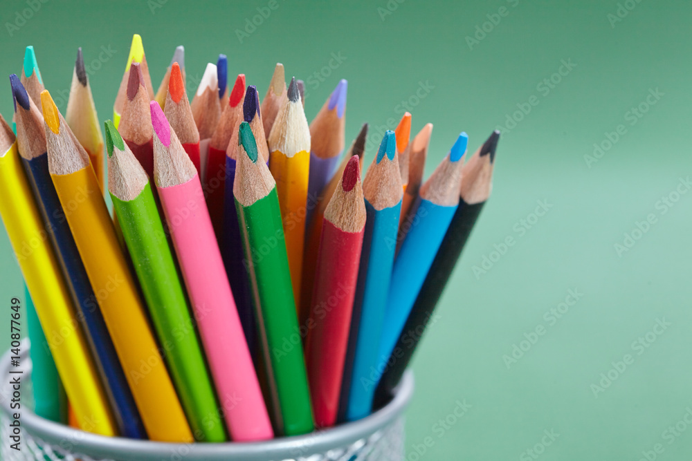 Fototapeta color pencils