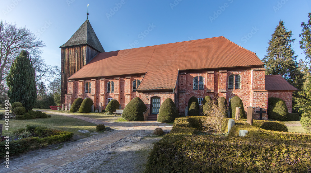 Fototapeta premium seemannskirche prerow