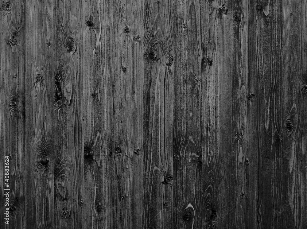 Naklejka premium Hintergrund Kulisse mit dunklen Holzbrettern