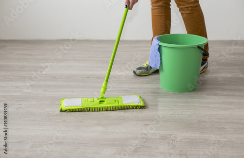 Mop for floor cleaning