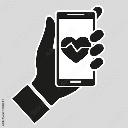 Phone in hand medicine