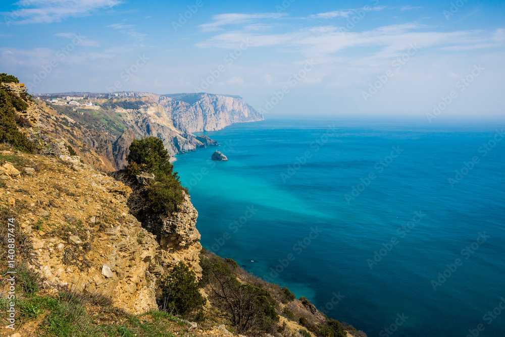 Obraz premium Beautiful sea landscape. Composition of nature.