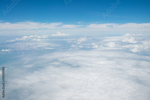 Cloud texture and blue sky © Kittichai