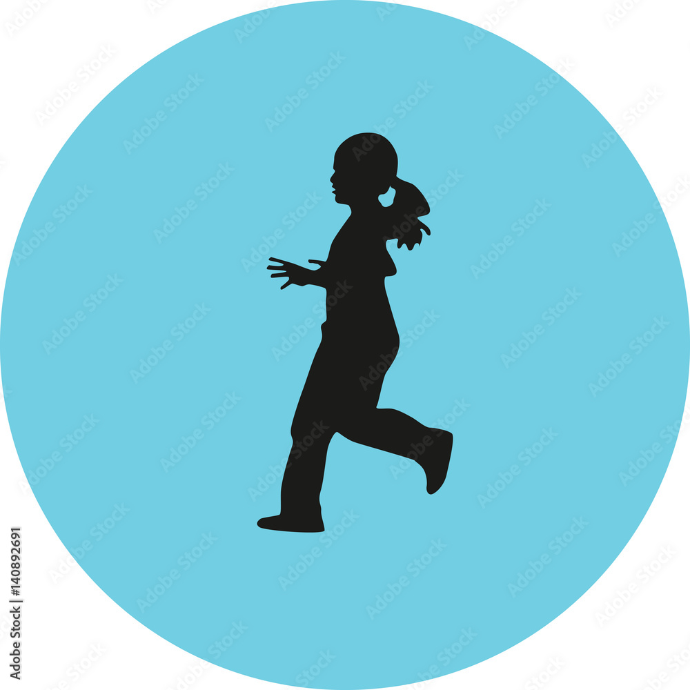 runner silhouette vector runner silhouette vector