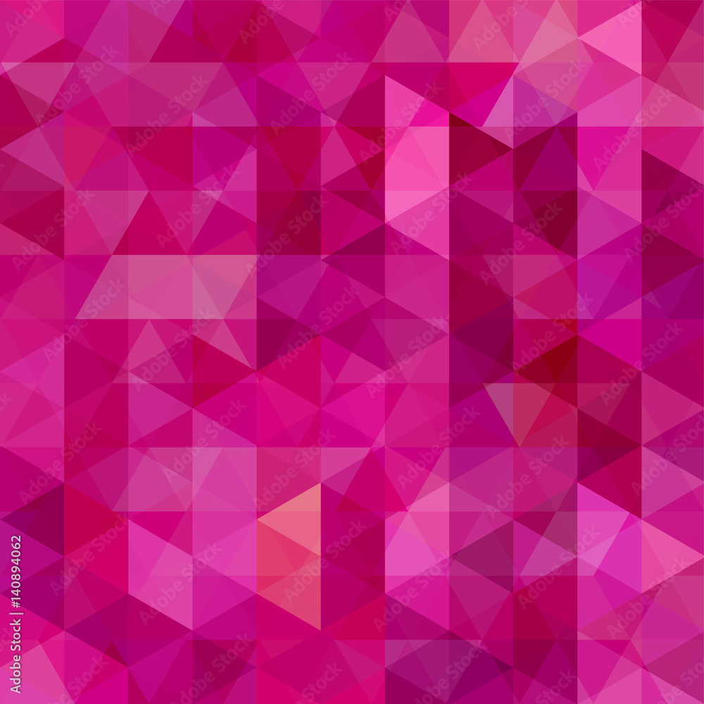 Background made of pink triangles. Square composition with geometric shapes. Eps 10 Background made of pink triangles. Square composition with geometric shapes. Eps 10