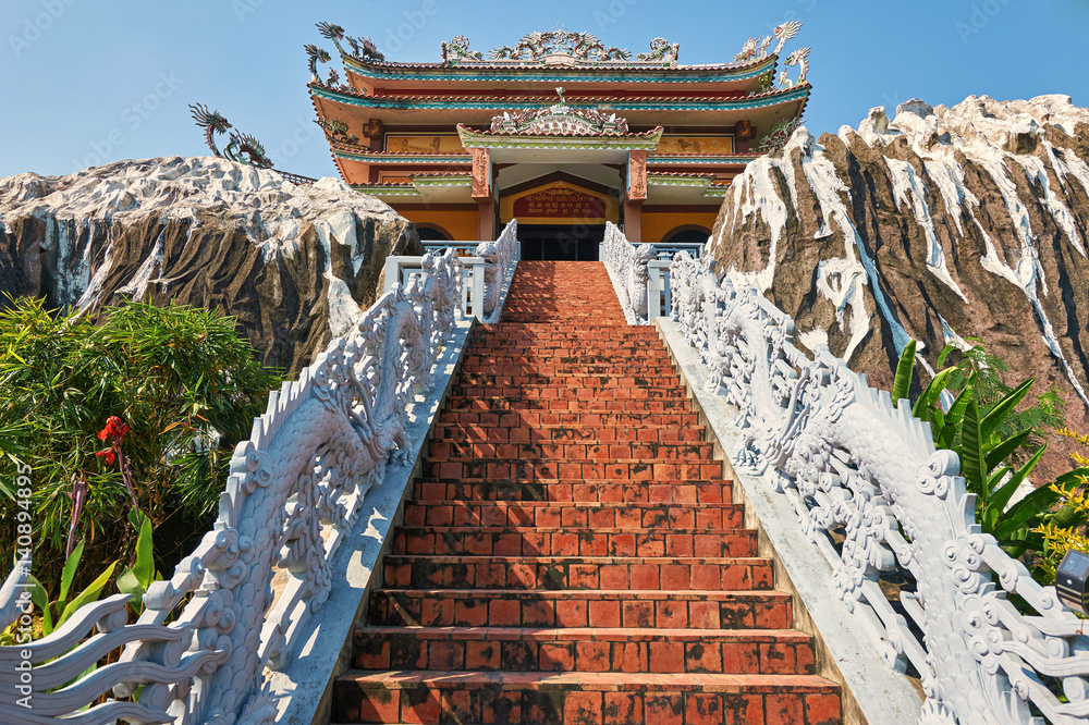 Vietnamese Buddhist temple in Lumbini, Nepal Stock Photo Adobe Stock