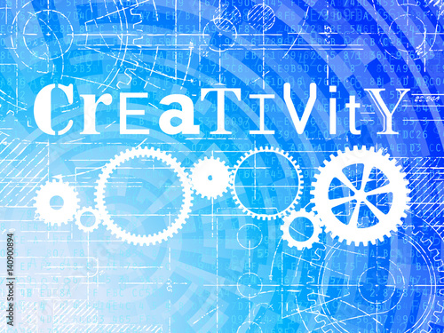 Creativity High Tech Background
