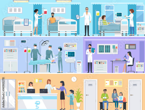 Horizontal Set of Medical Services in Hospital