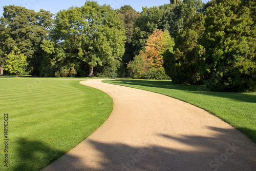 path through the park