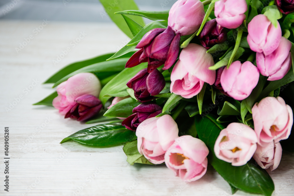 Tulpen Blumenestrauß Tulpen Blumenestrauß