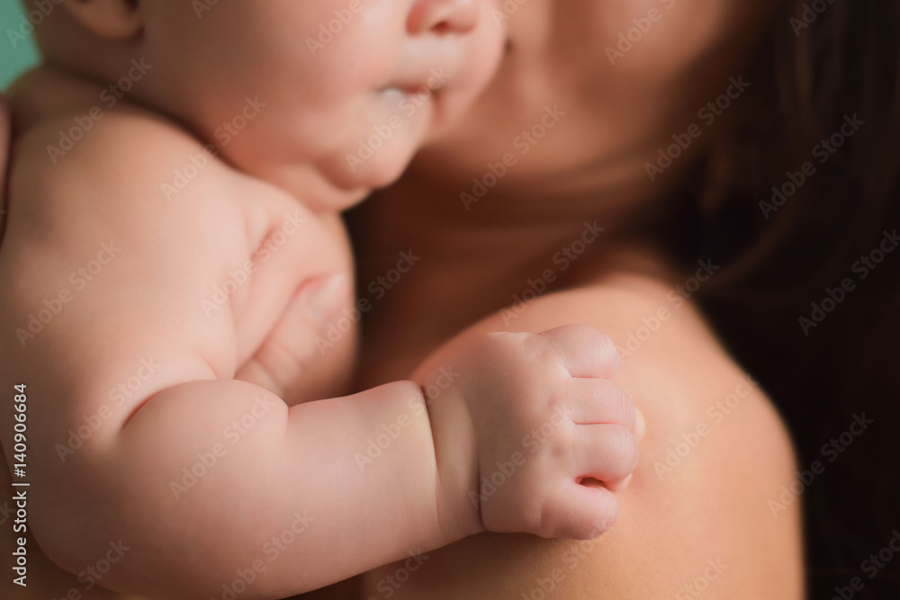 newborn's hand newborn's hand